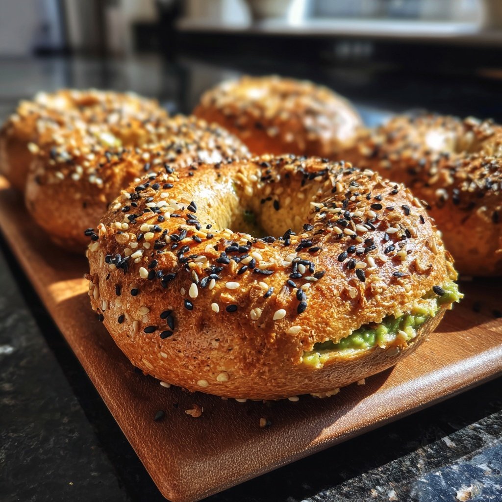 Protein Bagels With Whole Wheat