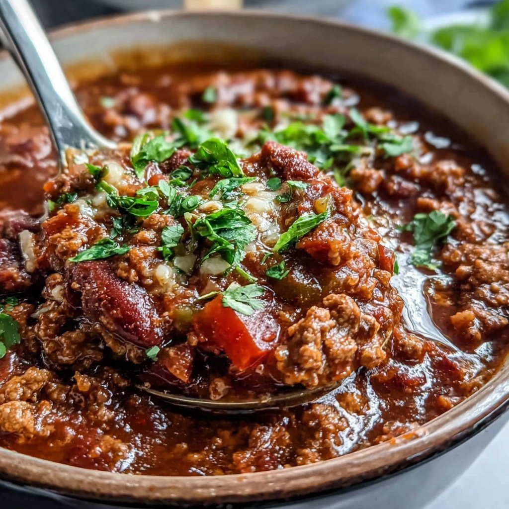 Ground Turkey Chili With Beans