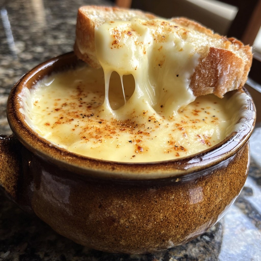 Fondue with Swiss Cheese and Nutmeg