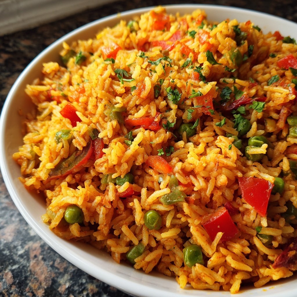 Jamaican Spiced Vegetable Rice