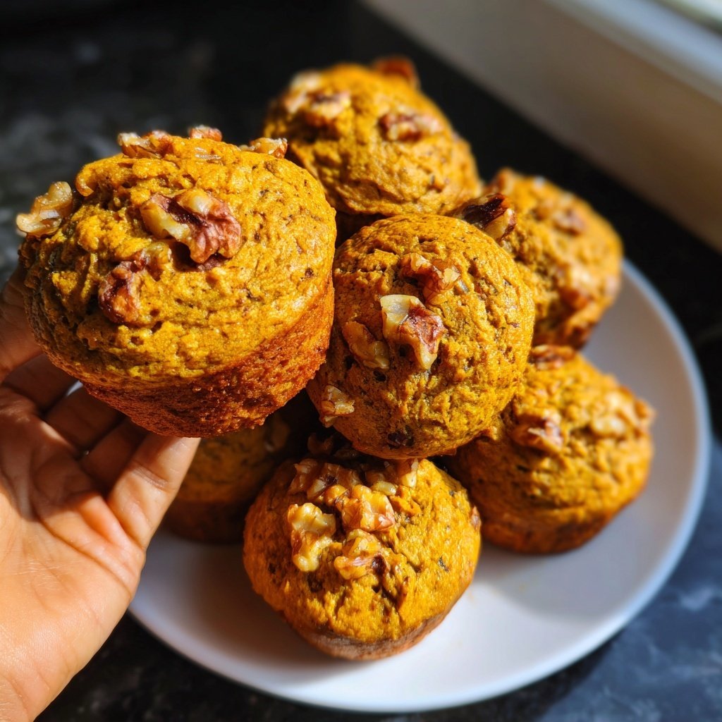 Healthy Pumpkin Muffins