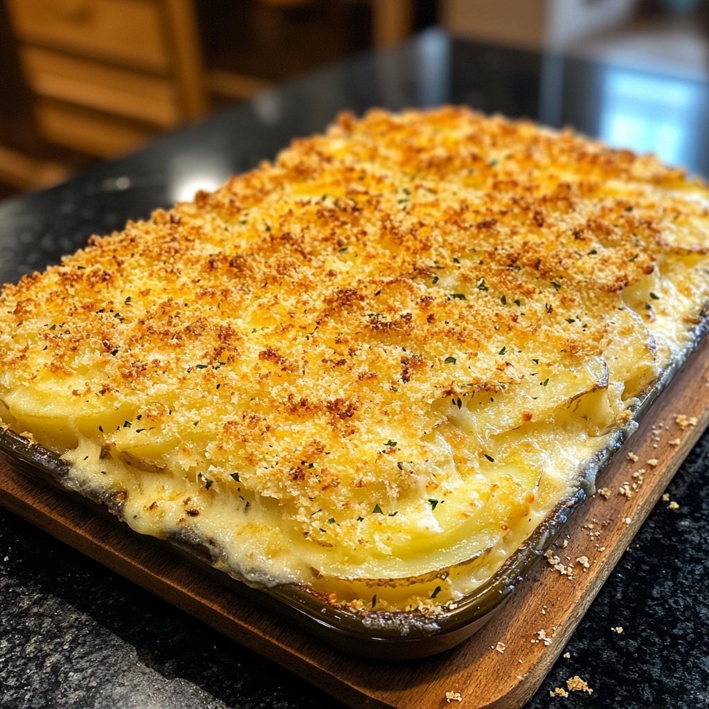 Sunday Creamy Potato Gratin