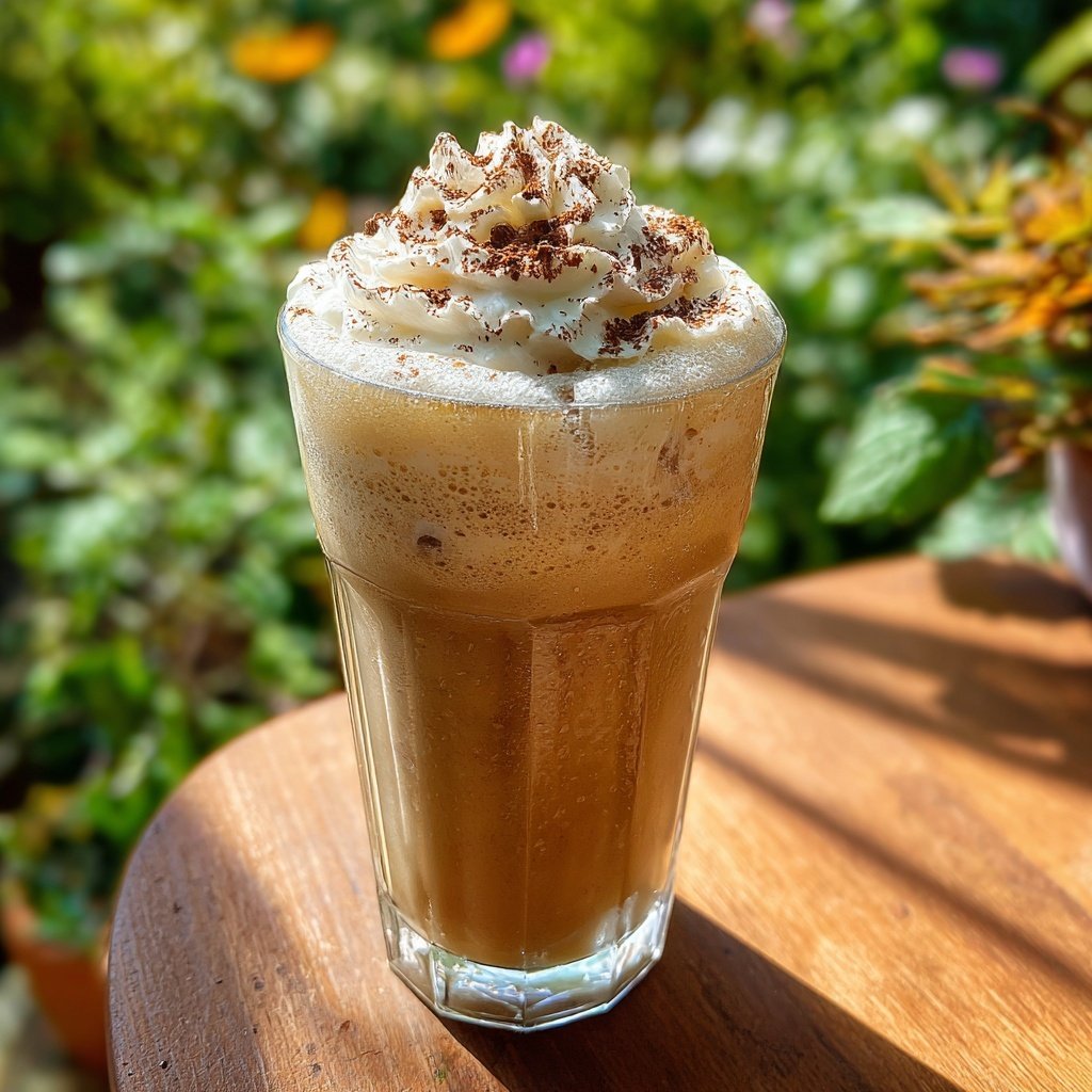 Vanilla Iced Blended Coffee